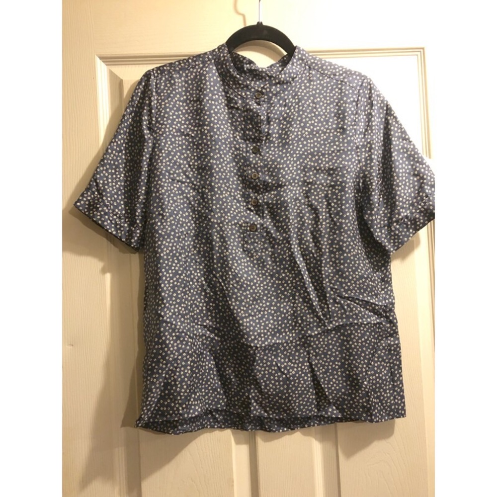 A.P.C women’s silk button down size medium